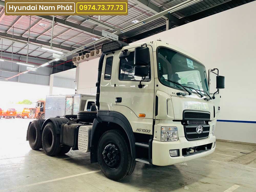 Xe Đầu Kéo Hyundai HD1000 Máy Điện Nhập Khẩu Hàn Quốc
